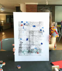 atelier Composition graphique en Tampons Le Print Club