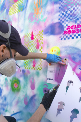 Live Painting Le Print Club