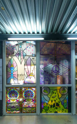 scenographie vinyle Le Print Club