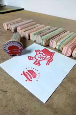 Réalisation de tampon Le Print Club